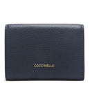Portafoglio Piccolo COCCINELLE in Pelle Linea Magie colore Midnight Blue