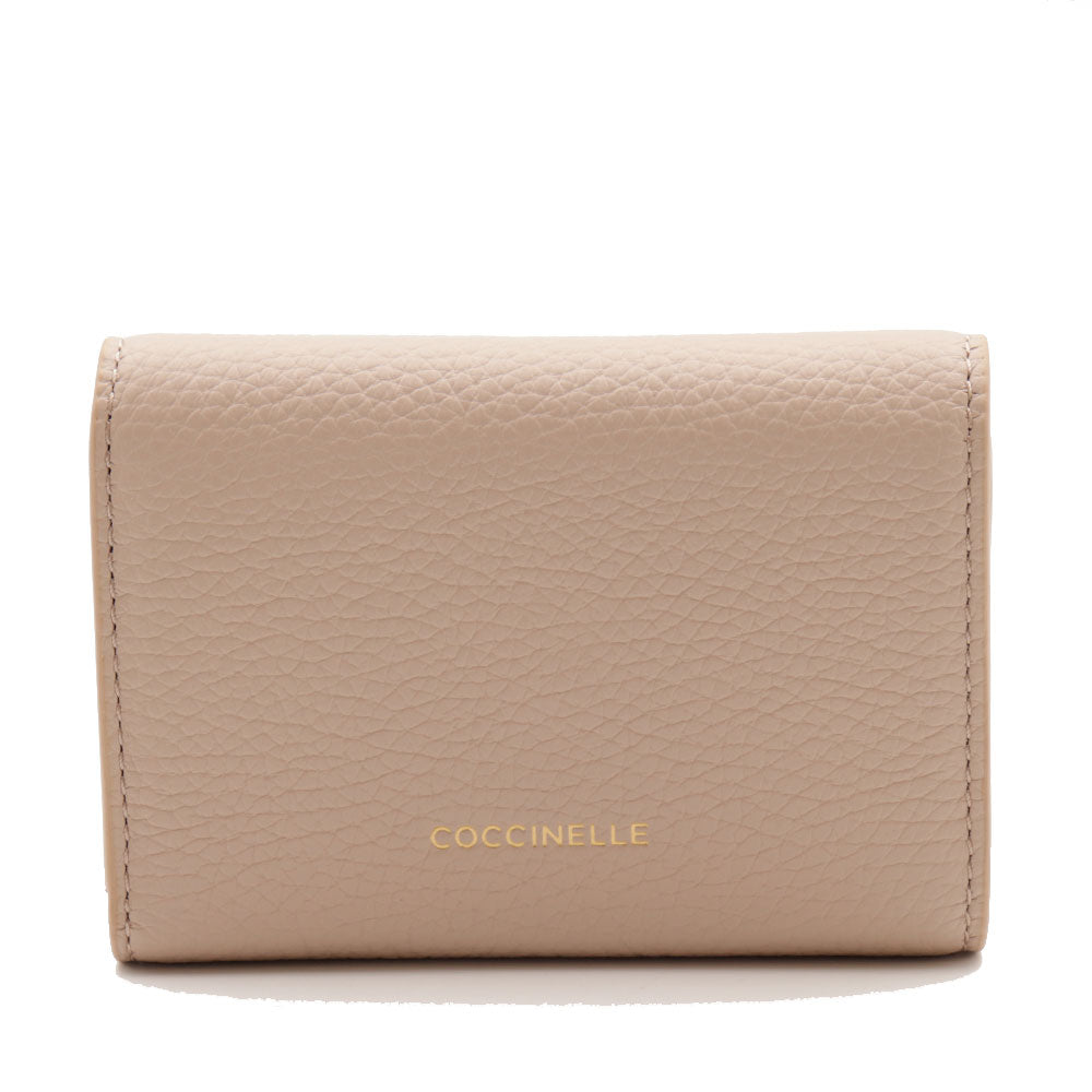 Portafoglio Piccolo COCCINELLE in Pelle Linea Magie colore Rosette