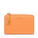 Portafoglio Donna Piatto COCCINELLE in Pelle Colore Sunrise Linea Tassel