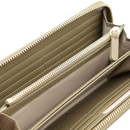 Portafoglio Donna COCCINELLE in Pelle Martellata Colore Laurel Green Linea Metallic Soft