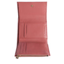 Portafoglio Donna Piccolo COCCINELLE in Pelle Colore Pot Linea Metallic Soft