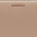 Portafoglio Donna COCCINELLE Zip Around in Pelle Rosette Linea Metallic Soft
