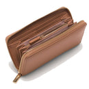 Portafoglio Donna COCCINELLE Zip Around in Pelle Skin Linea Metallic Soft