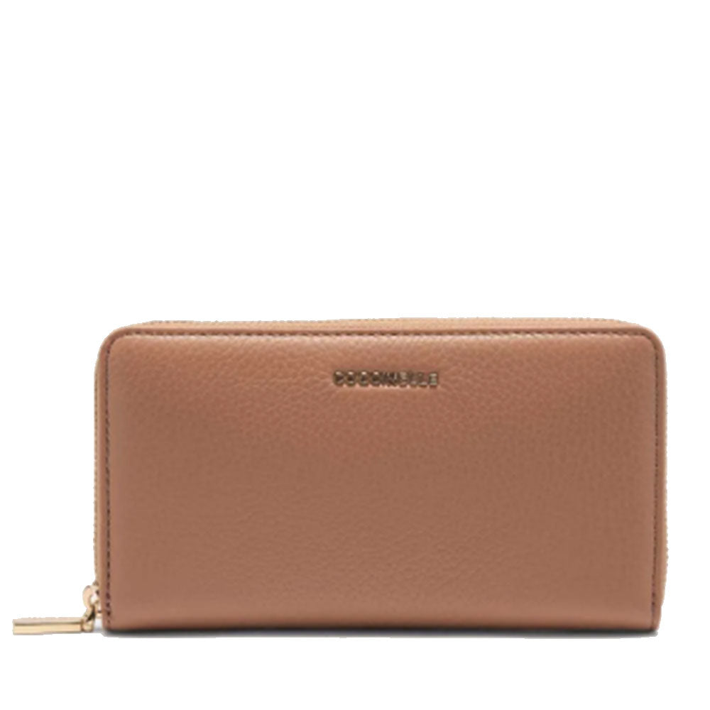 Portafoglio Donna COCCINELLE Zip Around in Pelle Skin Linea Metallic Soft