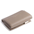 Portafoglio Piccolo COCCINELLE in Pelle Martellata Linea Metallic Soft colore Warm Taupe