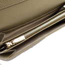 Portafoglio Grande COCCINELLE in Pelle Martellata Linea Metallic Soft colore Laurel Green