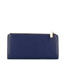 Portafoglio Donna COCCINELLE Sottile in Pelle Royal Blue Linea Metallic Soft