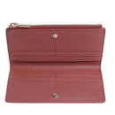Portafoglio Donna COCCINELLE Sottile in Pelle Brandy Linea Metallic Soft