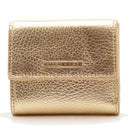 Portafoglio Mini Donna COCCINELLE in Pelle Golden Linea Metallic Soft