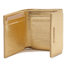 Portafoglio Mini Donna COCCINELLE in Pelle Golden Linea Metallic Soft