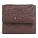 Portafoglio Mini Donna COCCINELLE in Pelle Berry Linea Metallic Soft