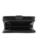 COCCINELLE Metallic Soft Linie
Damen Geldbörse aus schwarzem Leder 