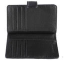 COCCINELLE Metallic Soft Linie
Damen Geldbörse aus schwarzem Leder 