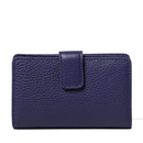 Portafoglio Donna COCCINELLE in Pelle Colore Royal Blue Linea Metallic Soft