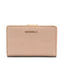 Portafoglio Donna COCCINELLE in Pelle Colore Rosette Linea Metallic Soft