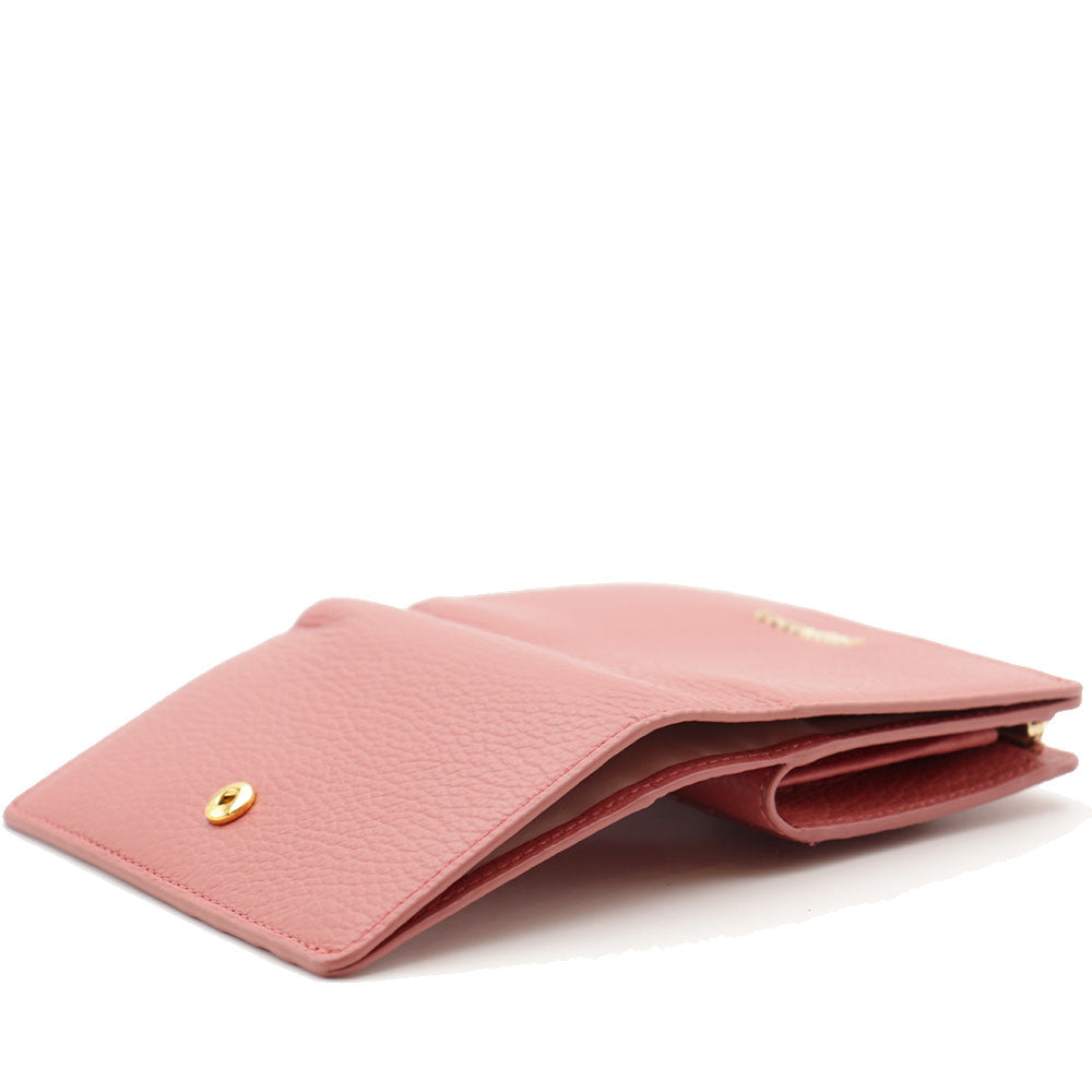 Portafoglio Donna COCCINELLE in Pelle Colore Pot Linea Metallic Soft