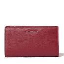 Portafoglio Donna COCCINELLE in Pelle Colore Ribes Linea Metallic Soft Medium