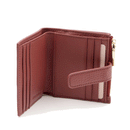 Women's Brandy Leather Mini Wallet COCCINELLE Metallic Soft