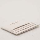 Portacarte Donna COCCINELLE in Pelle Brillant White Linea Metallic Soft