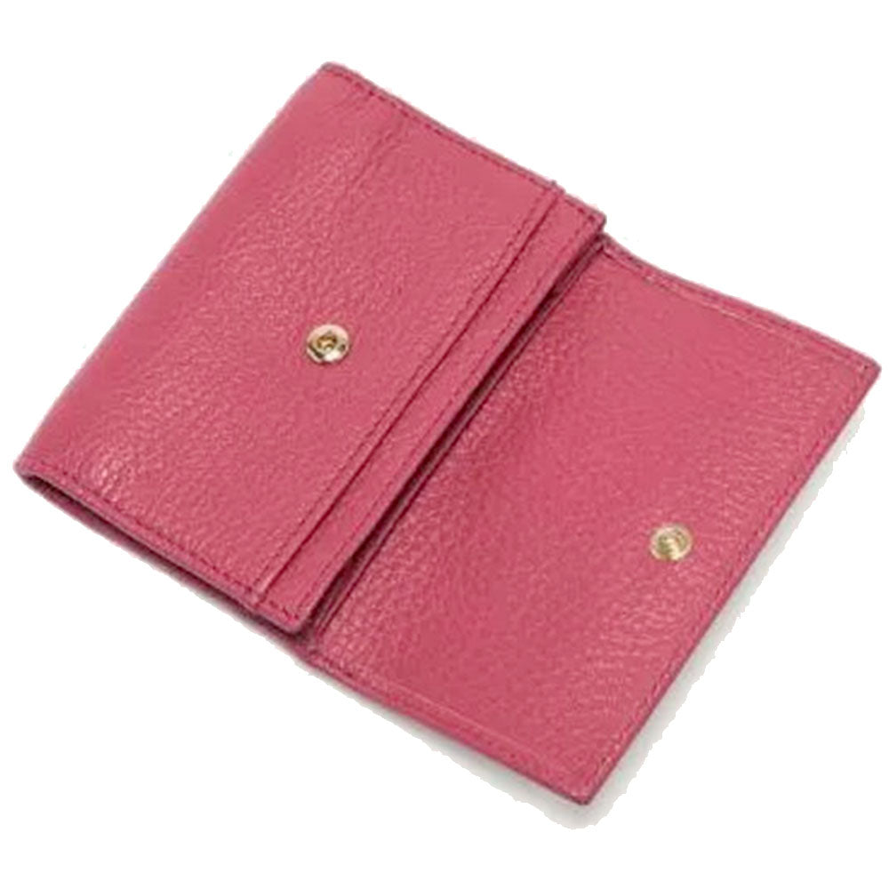 Portafoglio Piccolo COCCINELLE in Pelle Linea Metallic Soft colore Rosewood - E2MW5173201