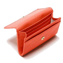 Portafoglio Piccolo COCCINELLE in Pelle Linea Metallic Soft colore Grenadine Red - E2MW5173201