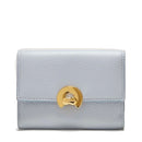 COCCINELLE BINXIE LINIE
Kleine Damen Geldbörse aus Leder Farbe Mist Blue 