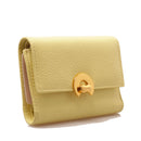 Portafoglio Donna Piccolo COCCINELLE in Pelle Colore Lime Wash Linea Binxie