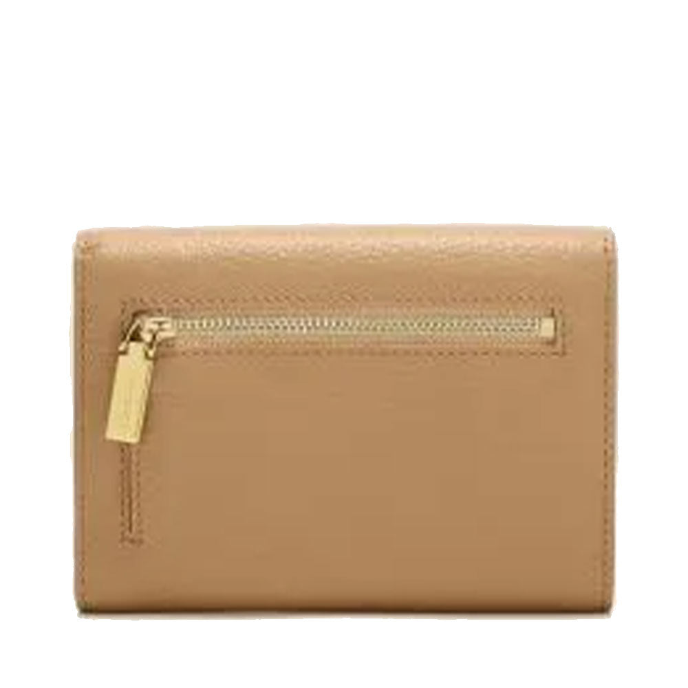 Portafoglio Donna COCCINELLE in Pelle Colore Fresh Beige Linea Binxie Misura Piccola