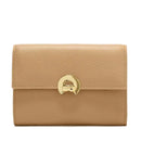 Portafoglio Donna COCCINELLE in Pelle Colore Fresh Beige Linea Binxie Misura Piccola