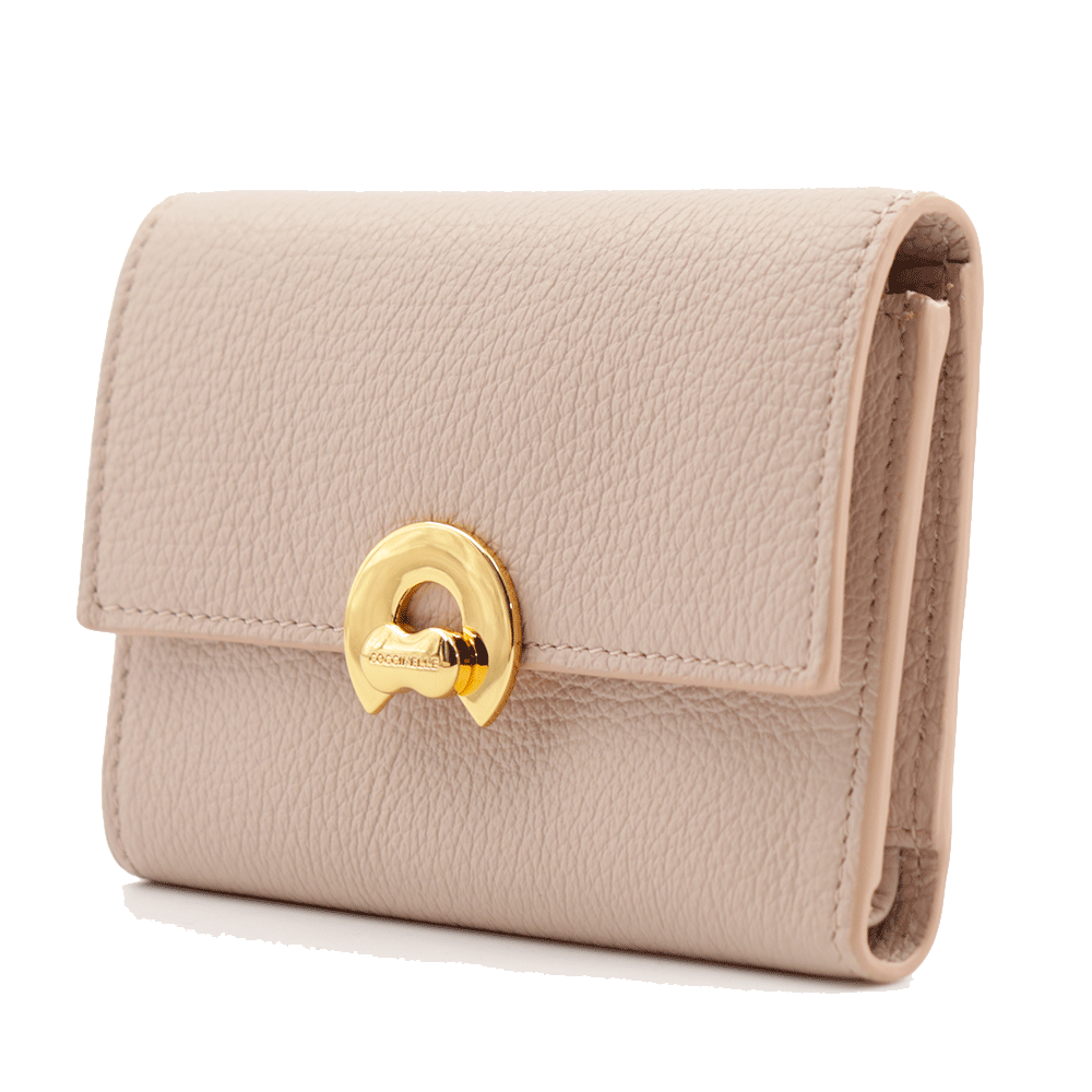 Portafoglio Donna COCCINELLE in Pelle Colore Rosette Linea Binxie Misura Piccola