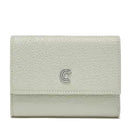 Portafoglio Donna Piccolo COCCINELLE in Pelle Celadon Green Linea Myrine
