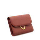 Portafoglio Donna Piccolo COCCINELLE in Pelle Brandy Linea Dew