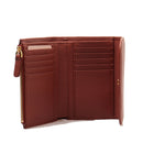 Portafoglio Donna Piccolo COCCINELLE in Pelle Brandy Linea Dew