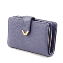 Portafoglio Donna con Doppio Scomparto COCCINELLE in Pelle Royal Blue Linea Dew