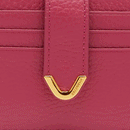 Portacarte Donna COCCINELLE in Pelle Rosewood Linea Dew