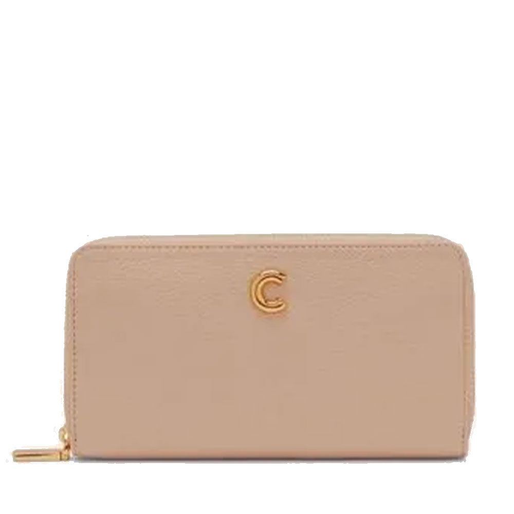 Portafoglio Donna COCCINELLE Zip Around in Pelle Rosette Linea Kelsey