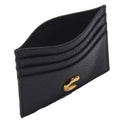 COCCINELLE Damen Kartenetui aus schwarzem Leder Kelsey Line