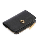 Portafoglio Donna Mini COCCINELLE in Pelle Nera Linea Kelsey