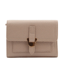 Portafoglio Donna COCCINELLE in Pelle Warm Taupe Linea Campus con Zip Posteriore