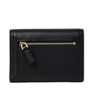 Portafoglio Donna COCCINELLE in Pelle Nero - Lambskin White - Cuir Linea Campus Multicolor