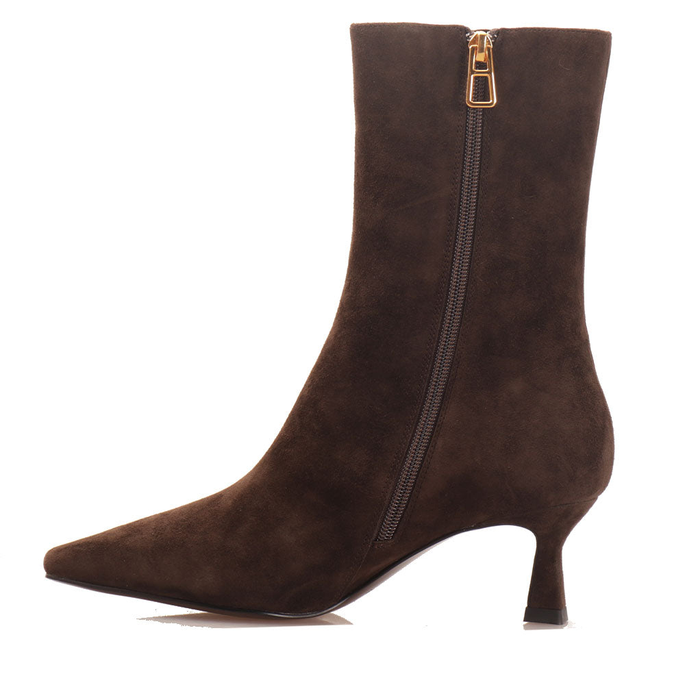 Scarpe Donna COCCINELLE Stivaletti in Pelle Scamosciata Colore