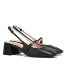 Scarpe Donna COCCINELLE Slingback in Pelle Nera