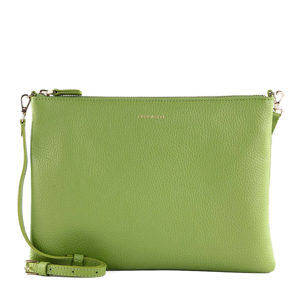 Borsa Donna a Tracolla COCCINELLE in Pelle Guacamole Linea Best Medium