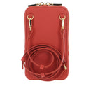 Women's Grenadine Red Crossbody Phone Case COCCINELLE Flor
