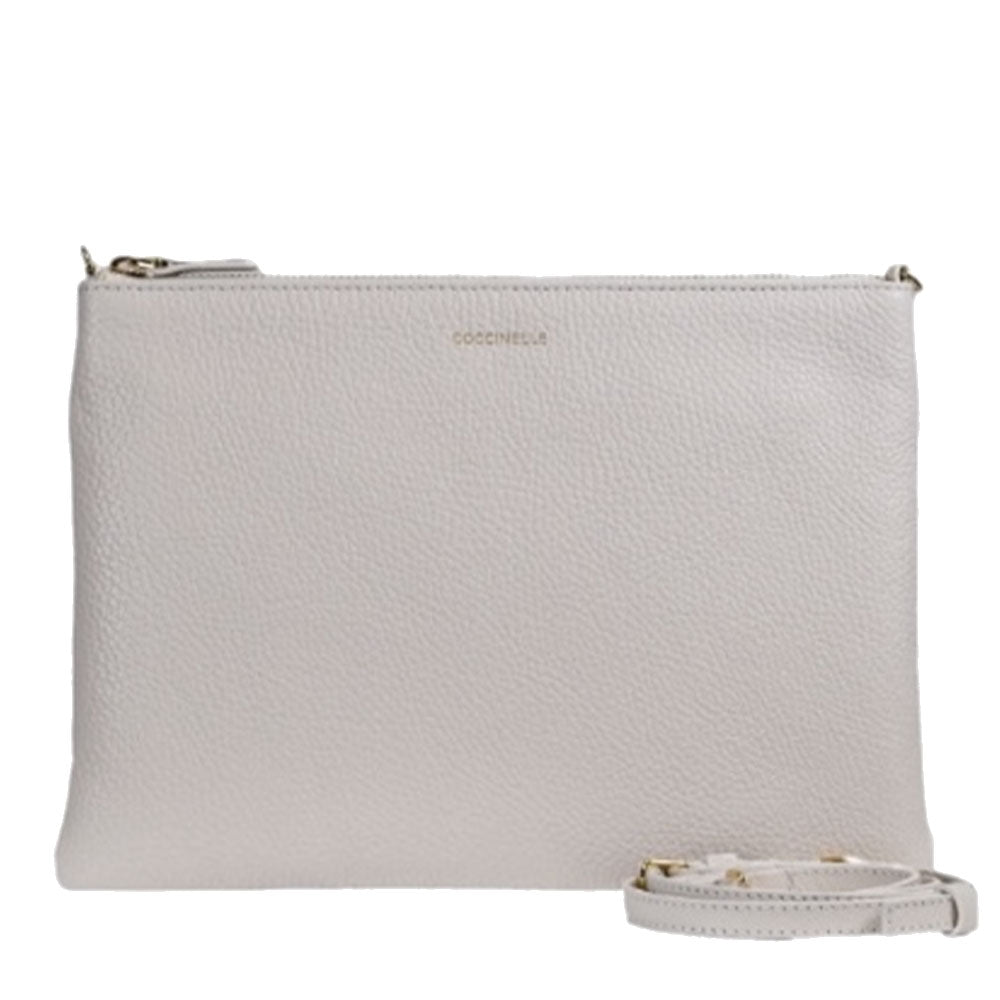 COCCINELLE Best Medium Linie
Damen Schultertasche aus Leder in der Farbe Weiß 