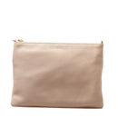 COCCINELLE Damen Schultertasche aus Lammleder Weiß Best Medium Line