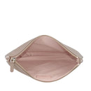 Borsa Donna a Tracolla COCCINELLE in Pelle Warm Taupe Linea Best Medium