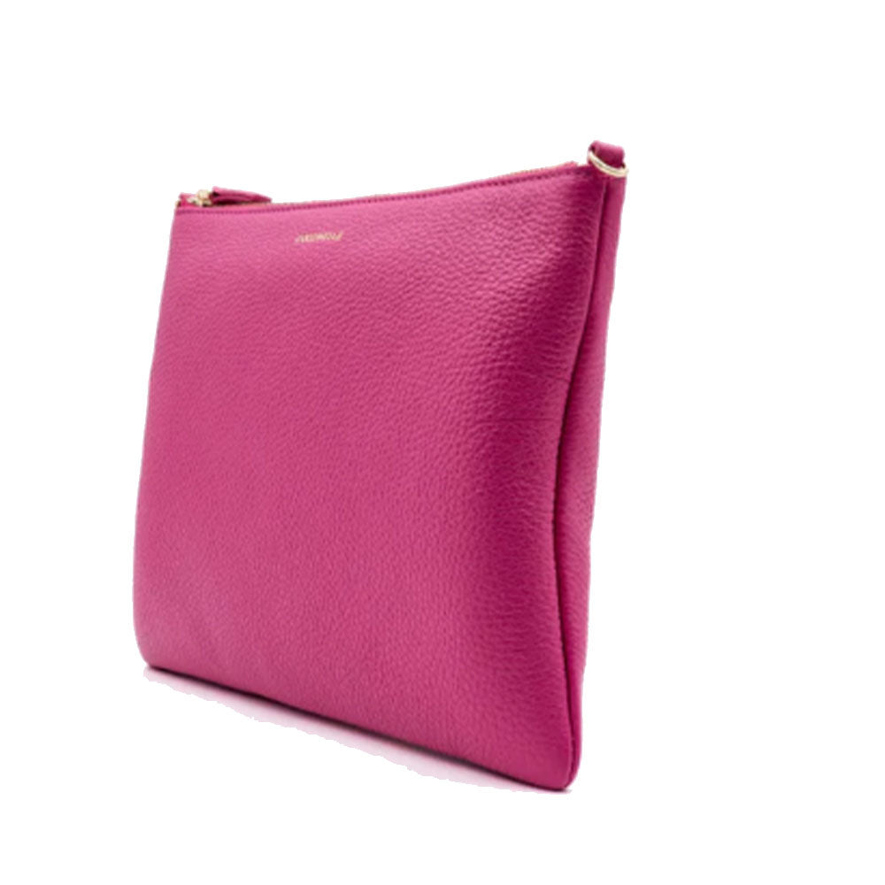 Borsa Donna a Tracolla COCCINELLE in Pelle New Fucsia Linea Best Medium