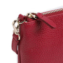 COCCINELLE Damen Schultertasche aus Sangria Leder Best Medium Line
