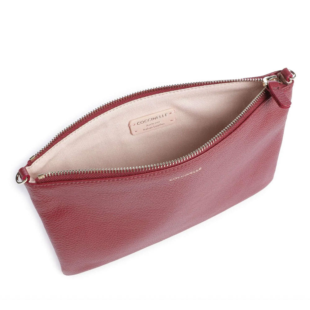 Borsa Donna a Tracolla COCCINELLE in Pelle Ribes Linea Best Medium